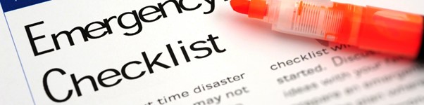 Emergency Checklist