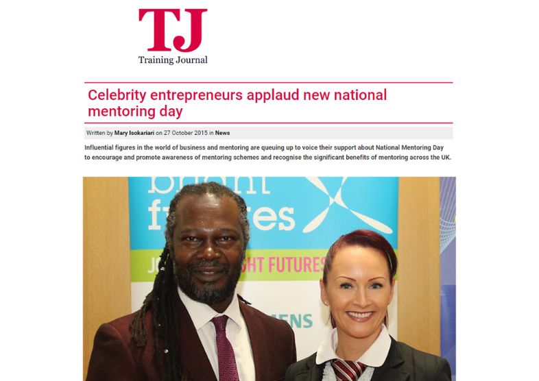 Press Coverage - Training Journal Levi Roots - 2015