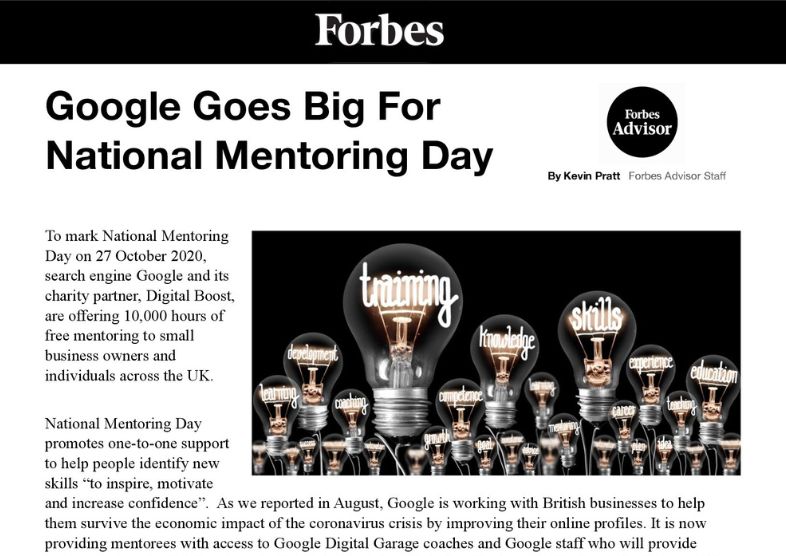 Forbes Google - 2020
