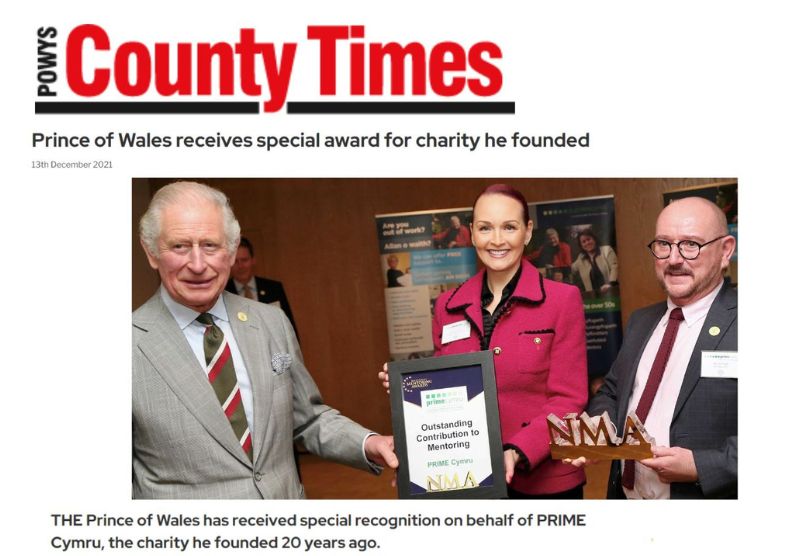 Powys County Times - Wales King Charles - 2021