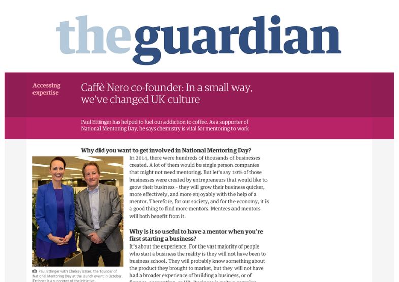 The Guardian - Cafe Nero