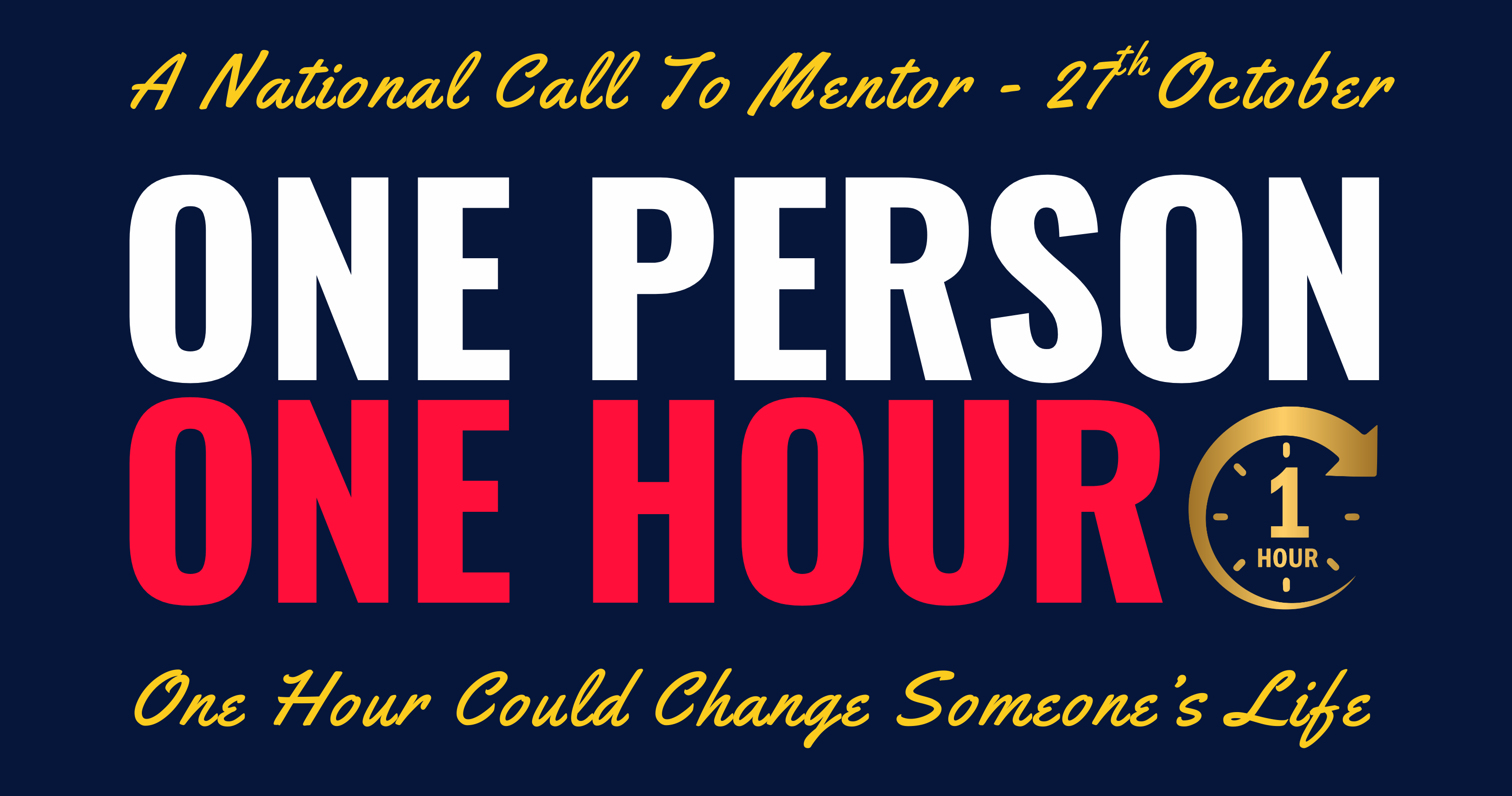 One Person - One Hour Campaign