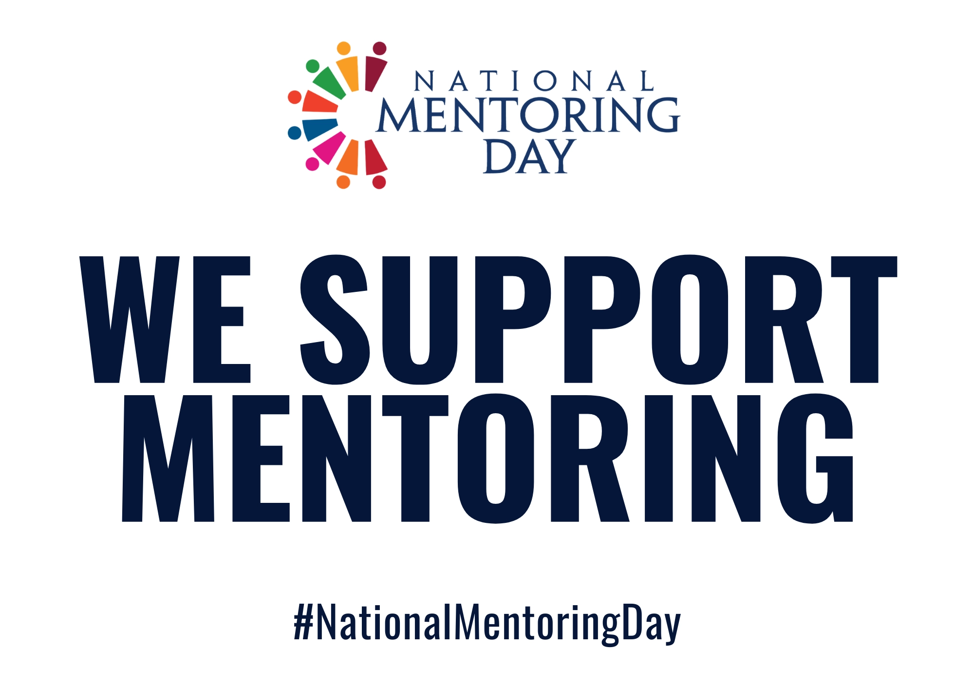 Click Here to View We Support Mentoring Sign Full Size