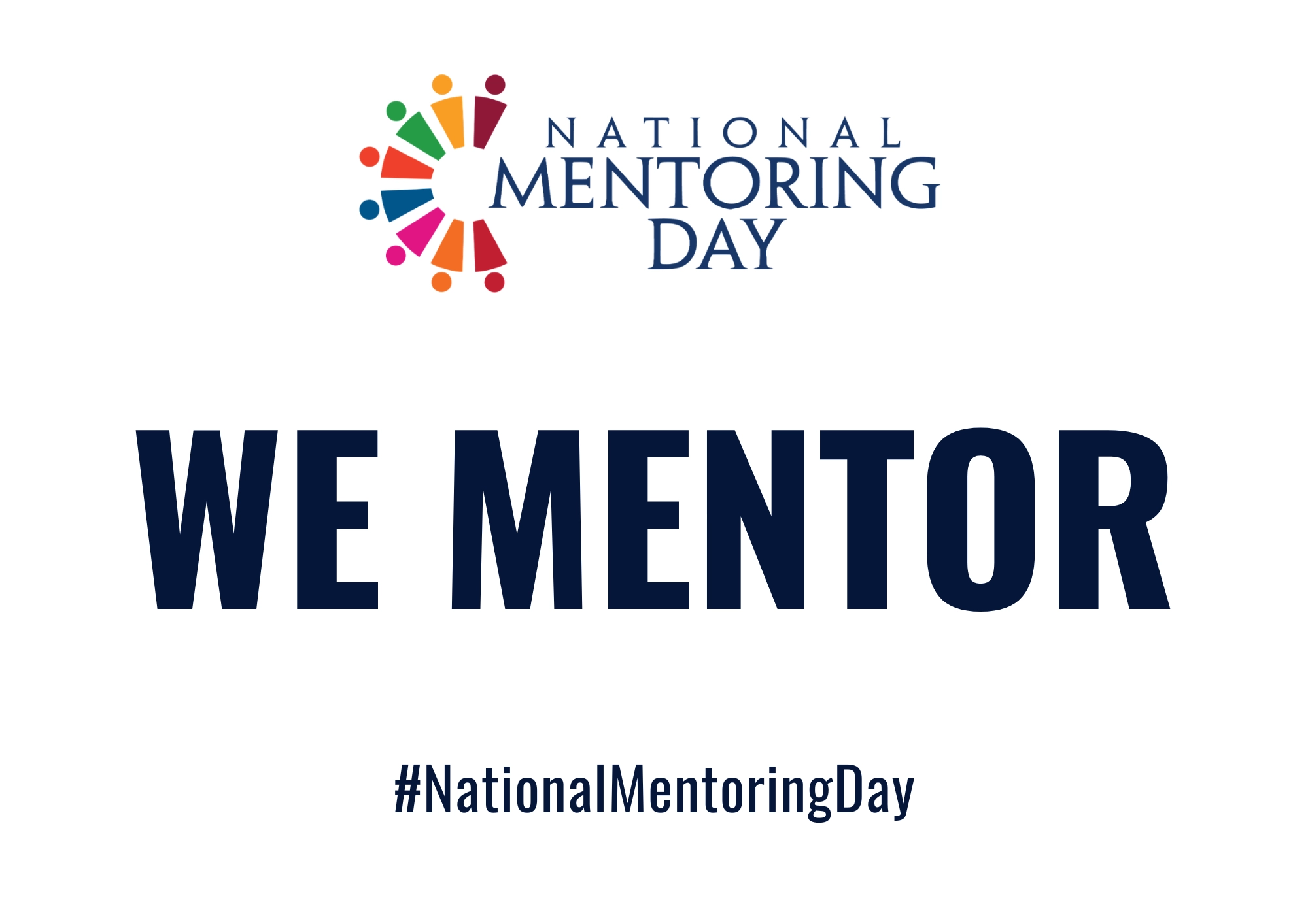 Click Here to View We Mentor Sign Full Size