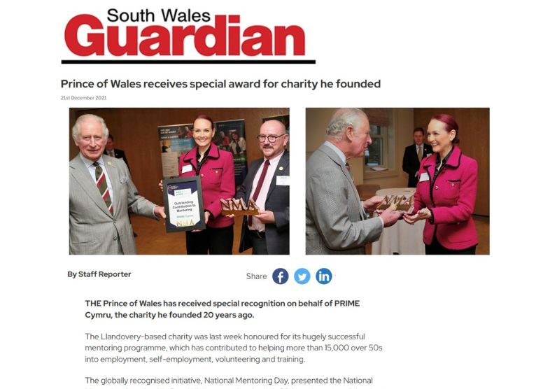 South Wales Guardian - King Charles -2021